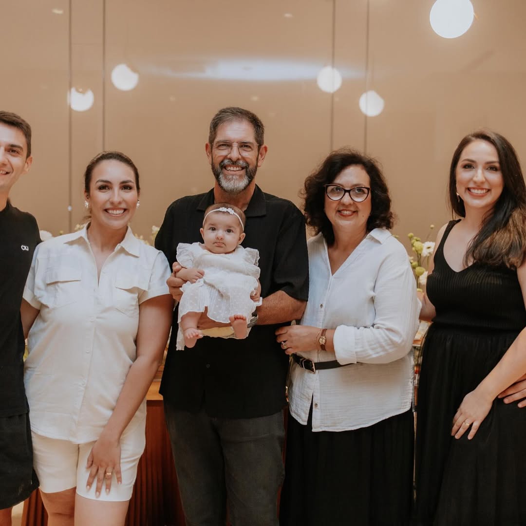 Reinaldo Briones e família